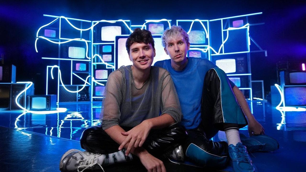 Dan and Phil: Terrible Influence backdrop