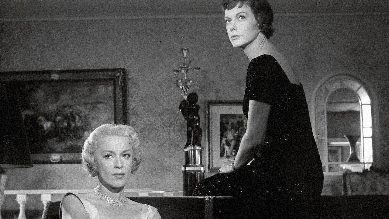 The Lady in Black backdrop