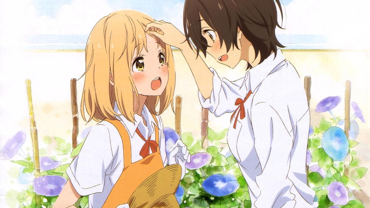 Kase-san and Morning Glories backdrop