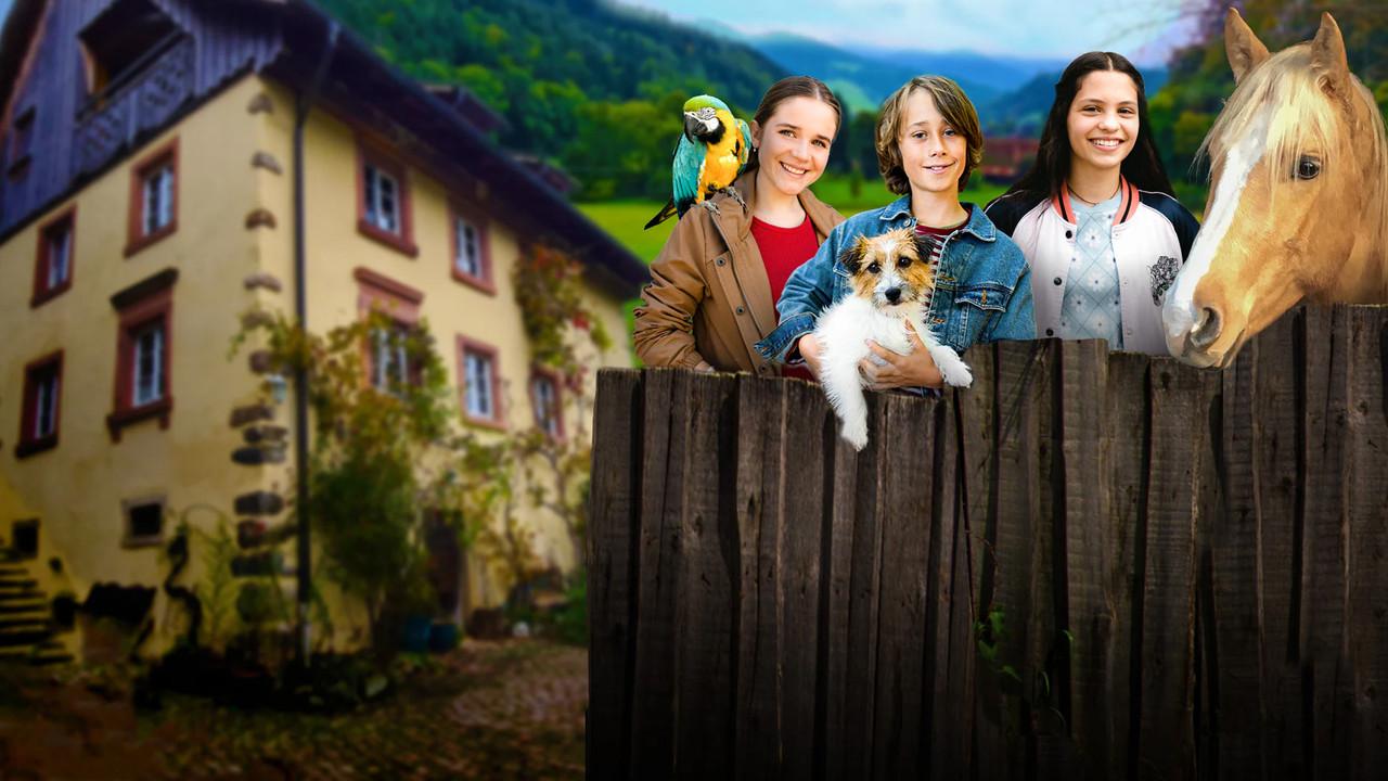 A Houseful of Animals backdrop