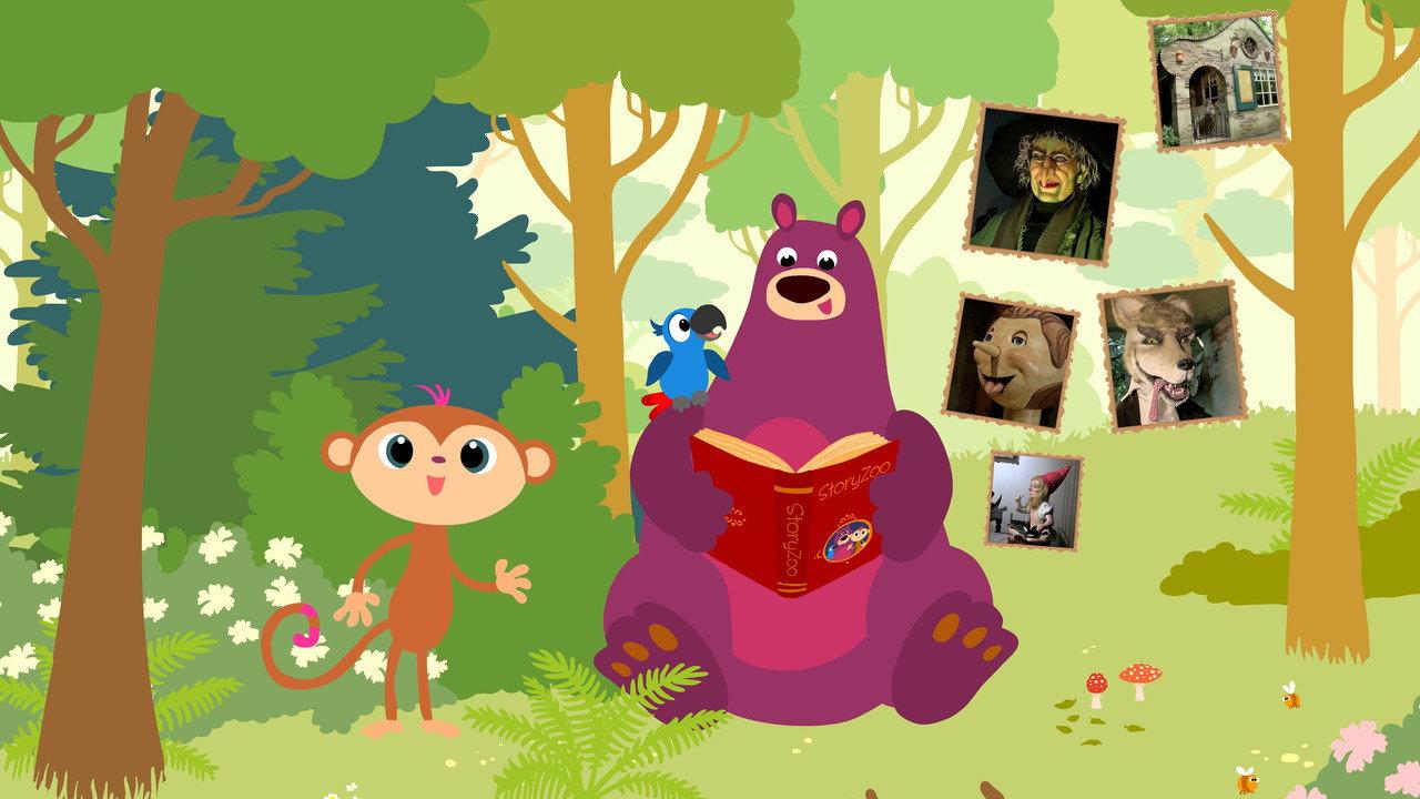 StoryZoo op avontuur in het Sprookjesbos backdrop