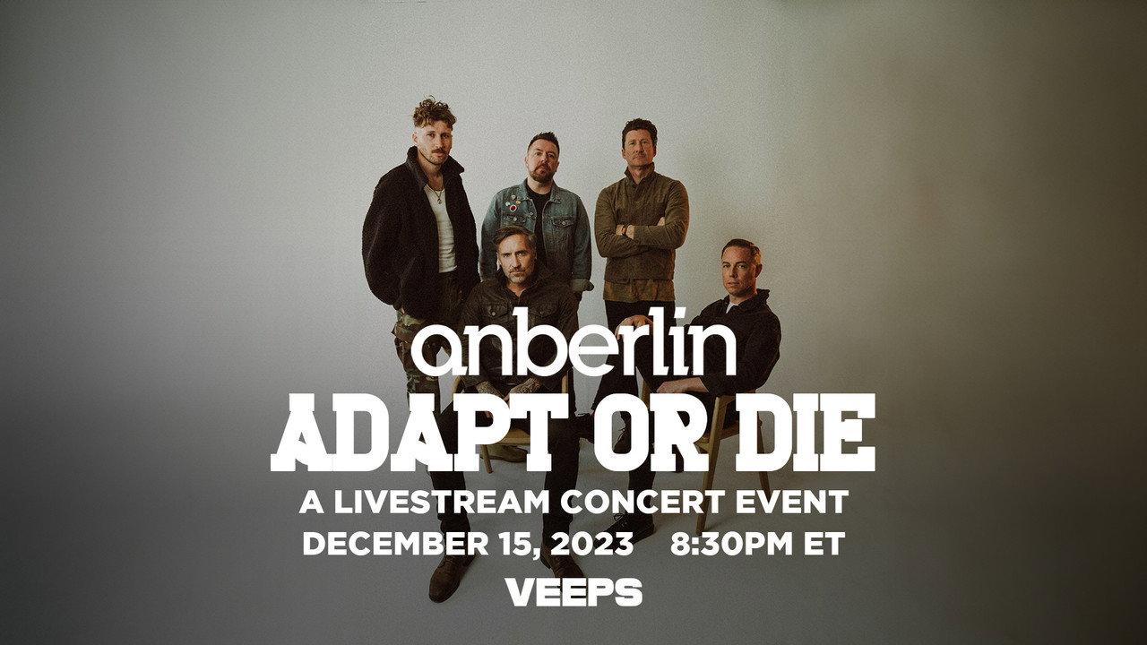 Anberlin - Adapt or Die: Stephen's Final North American Show backdrop