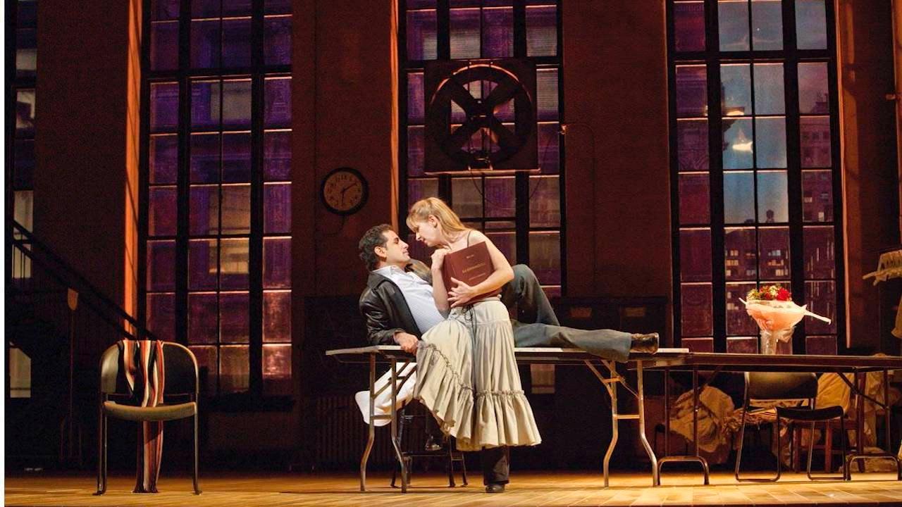 La Sonnambula - Metropolitan Opera backdrop