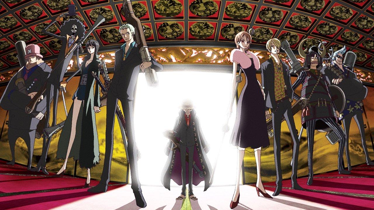 One Piece Film: Strong World backdrop