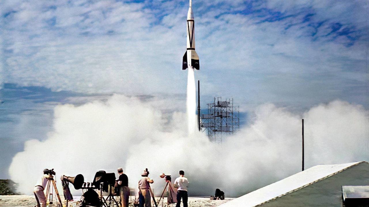 The Space Race in Colour backdrop