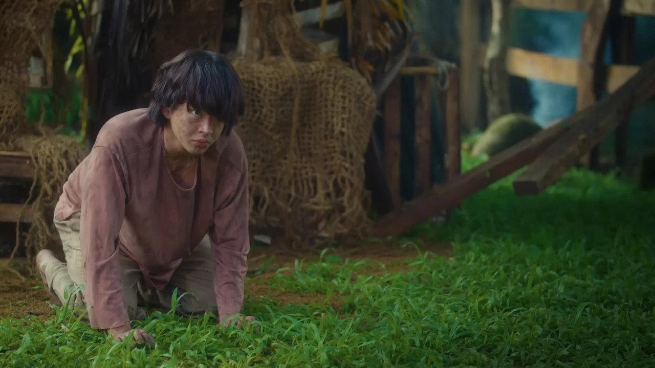 A Werewolf Boy backdrop