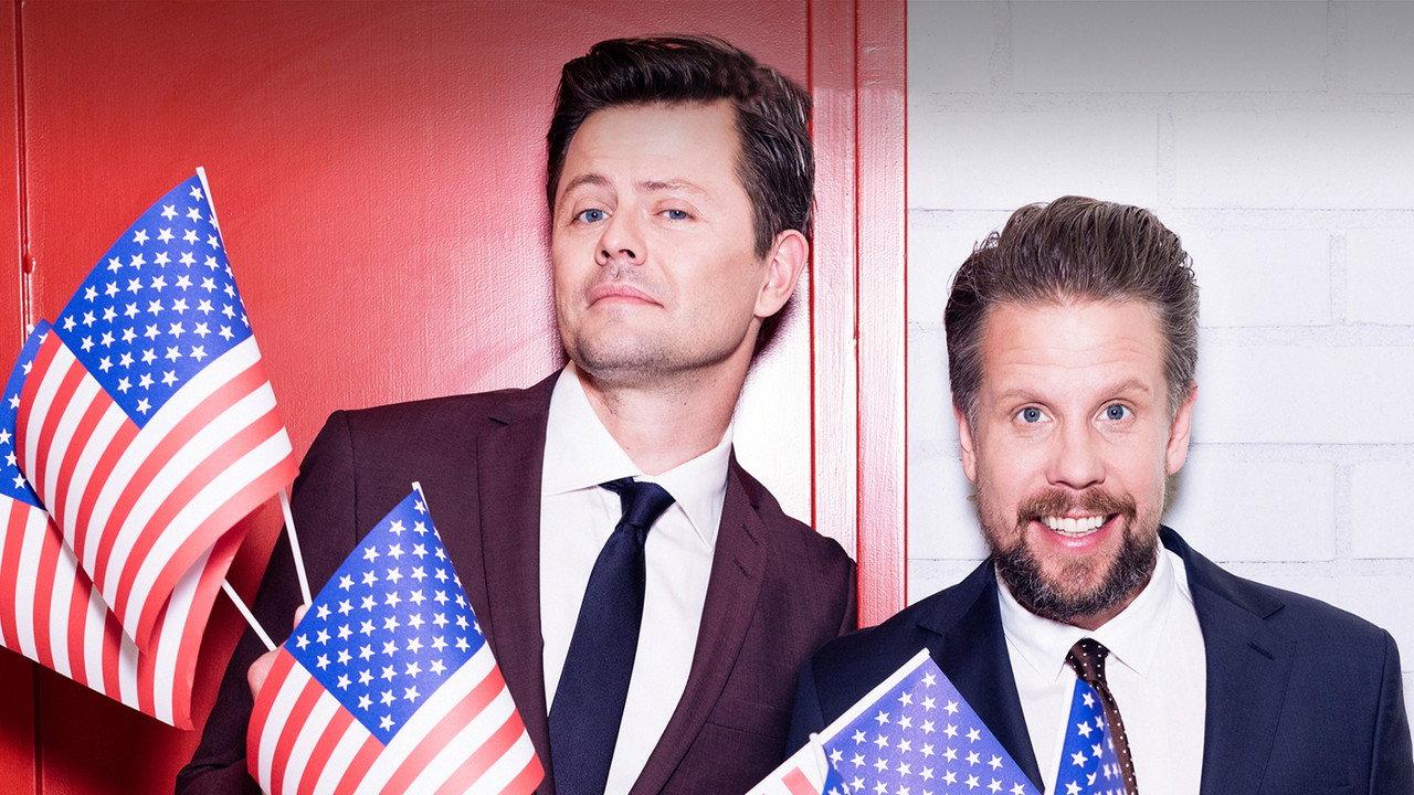 I Trumpland med Filip & Fredrik backdrop