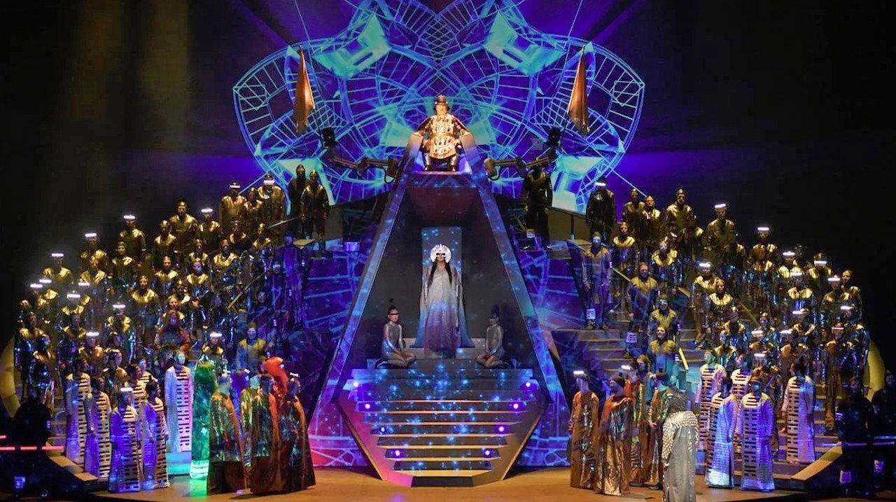 Turandot - Liceu backdrop