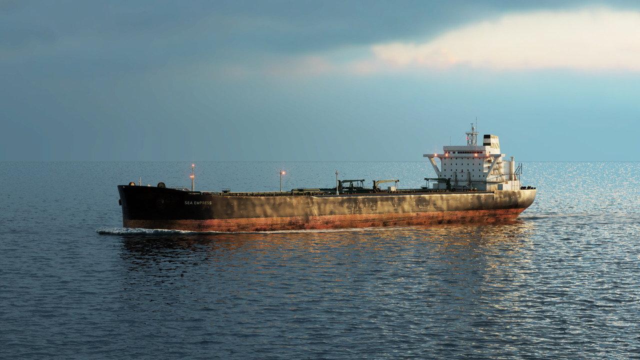 Black Waters: The Sea Empress Disaster backdrop