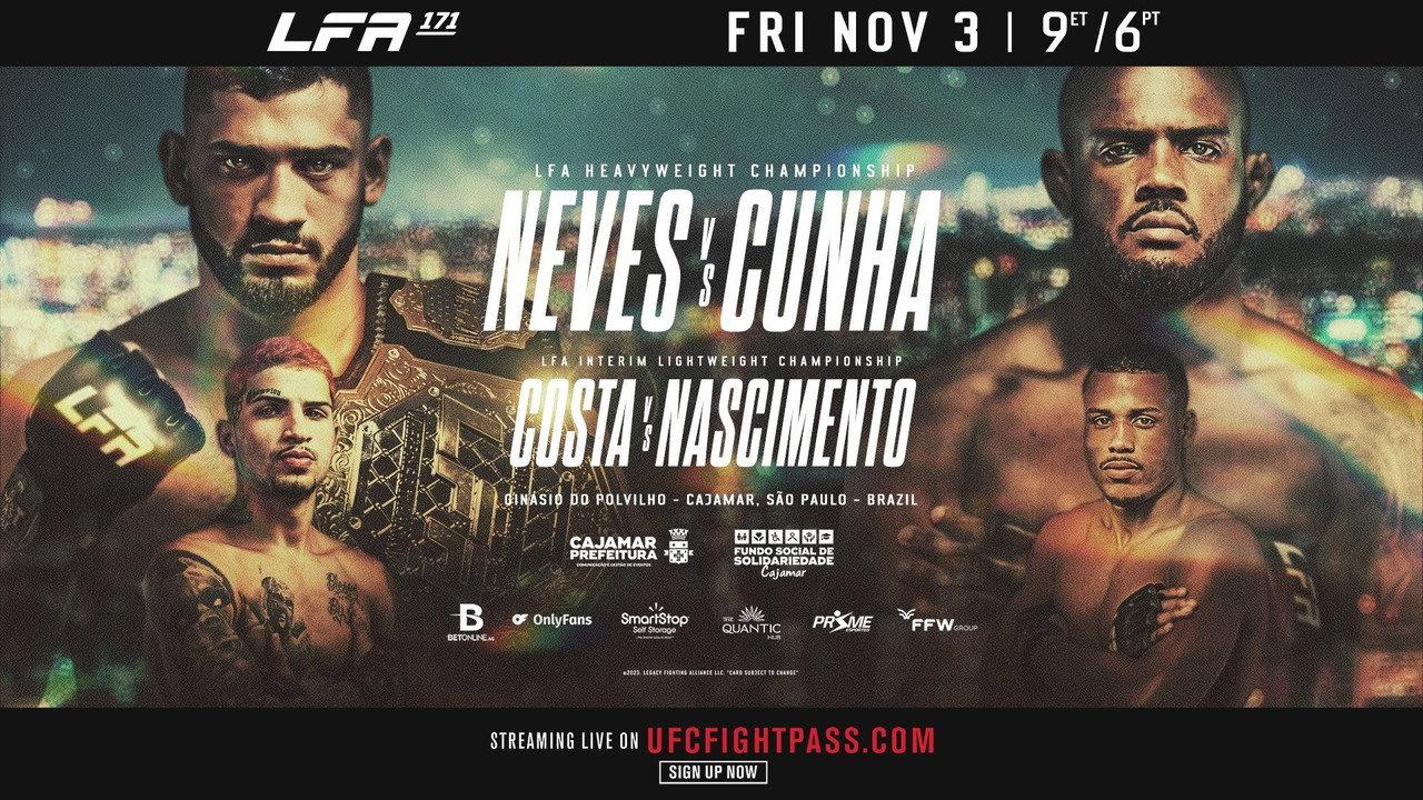 LFA 171: Neves vs. Cunha backdrop