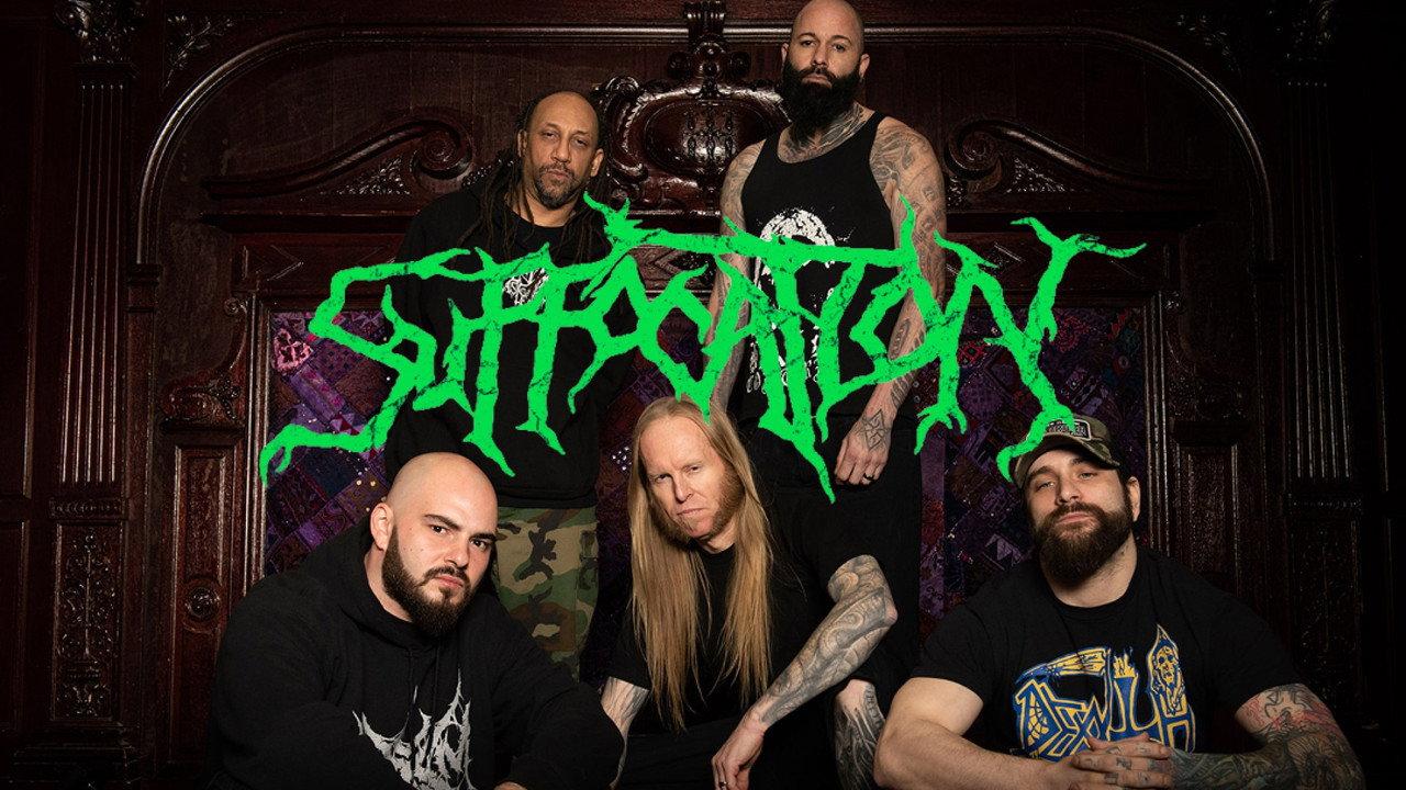 Suffocation - Cérémonie backdrop