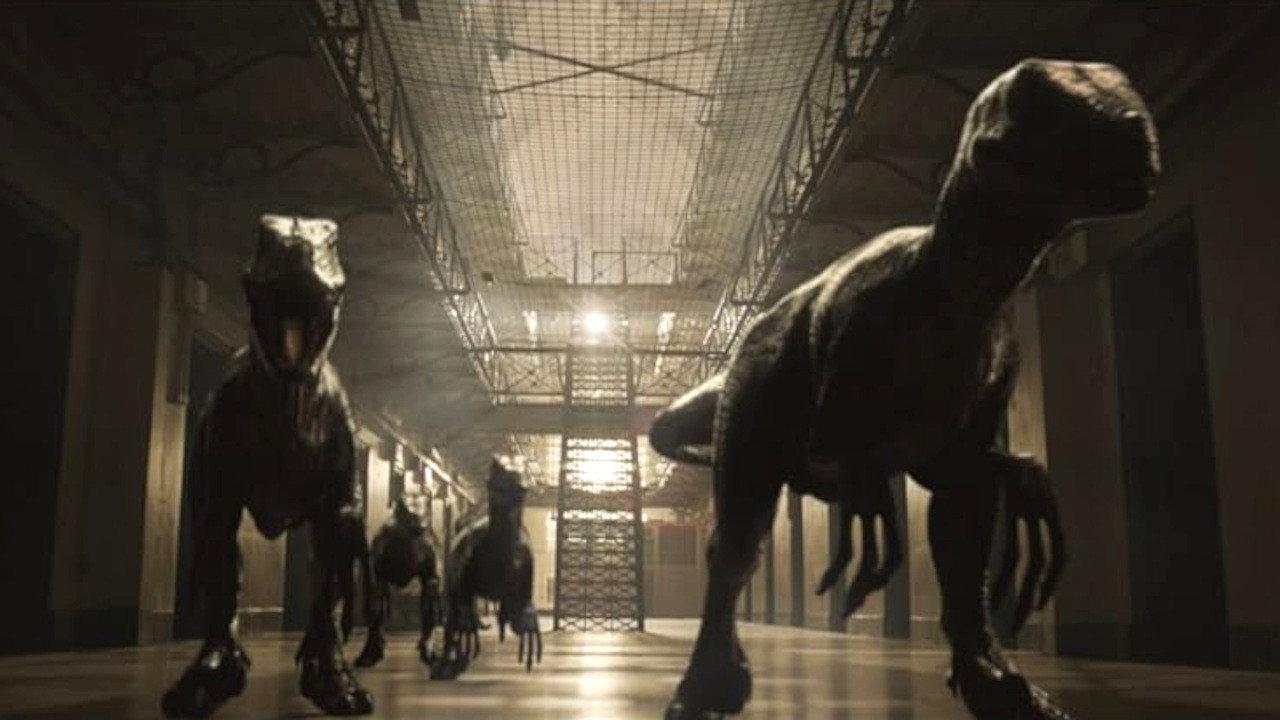 Dinosaur Prison backdrop