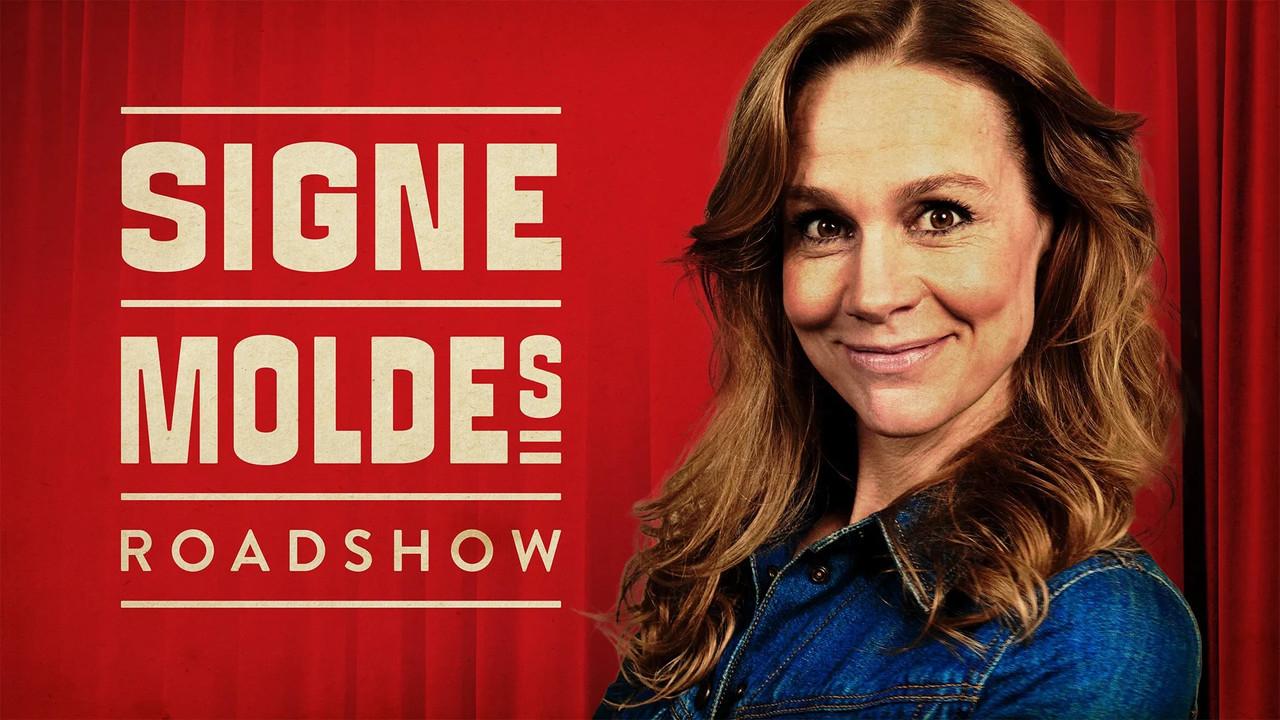 Signe Moldes Roadshow backdrop
