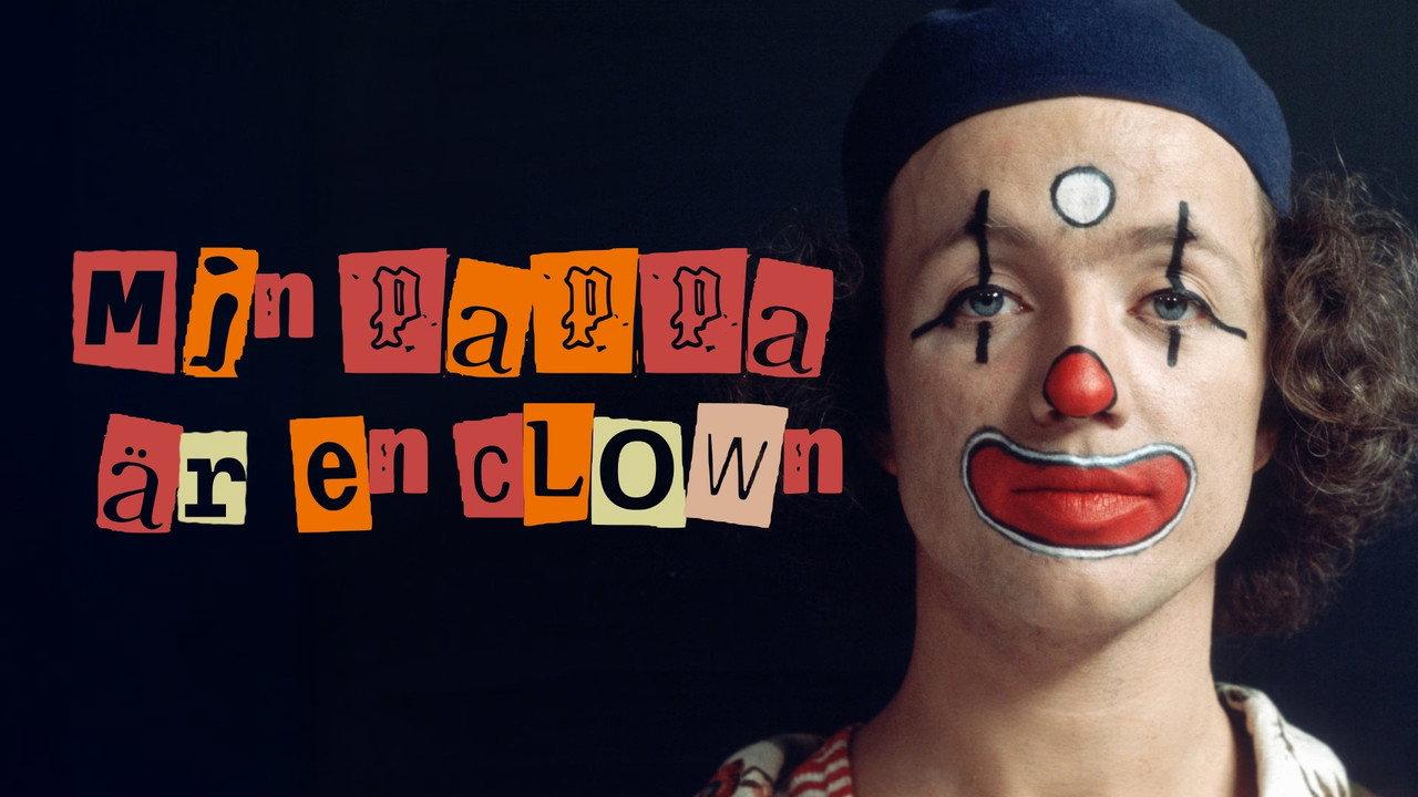 Min pappa är en clown backdrop