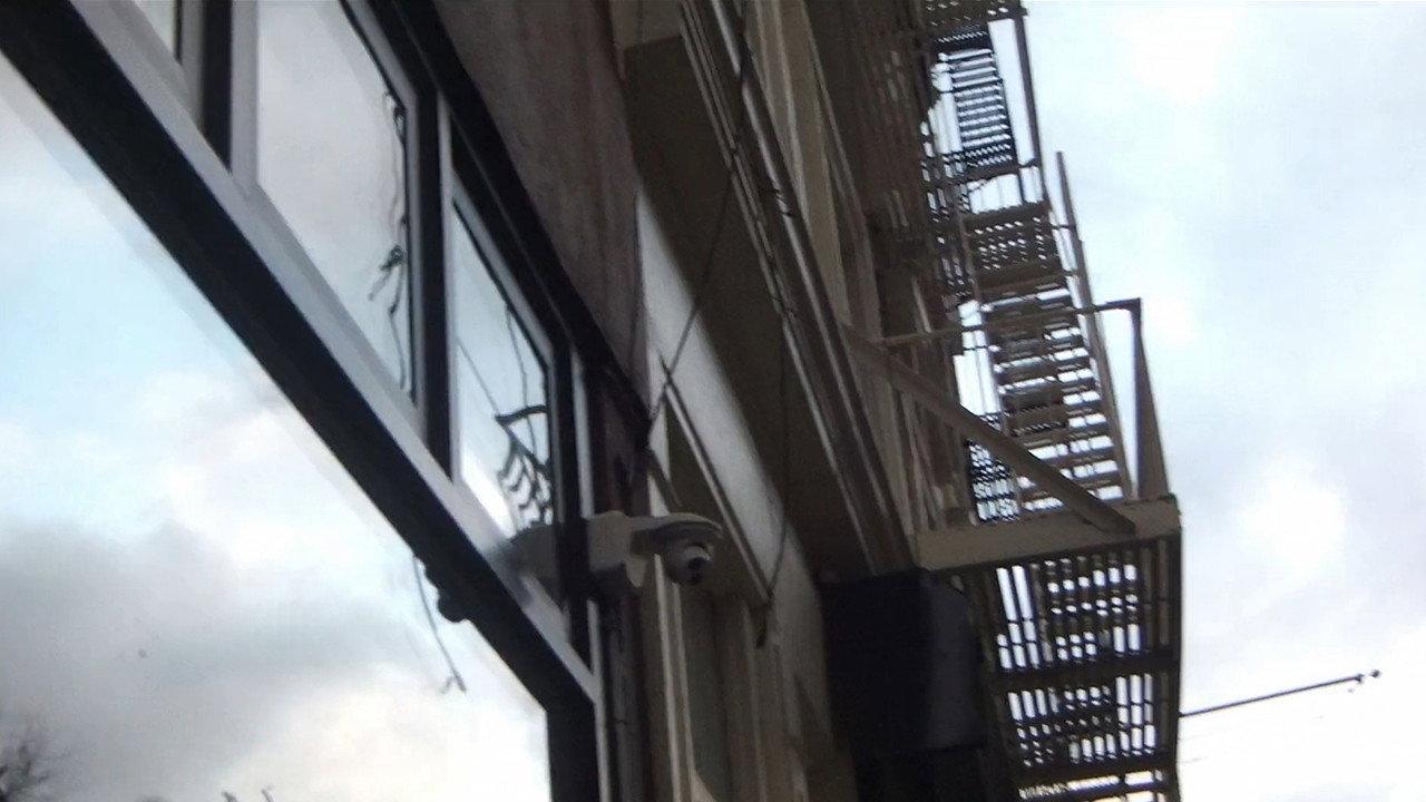 Fire Escape backdrop