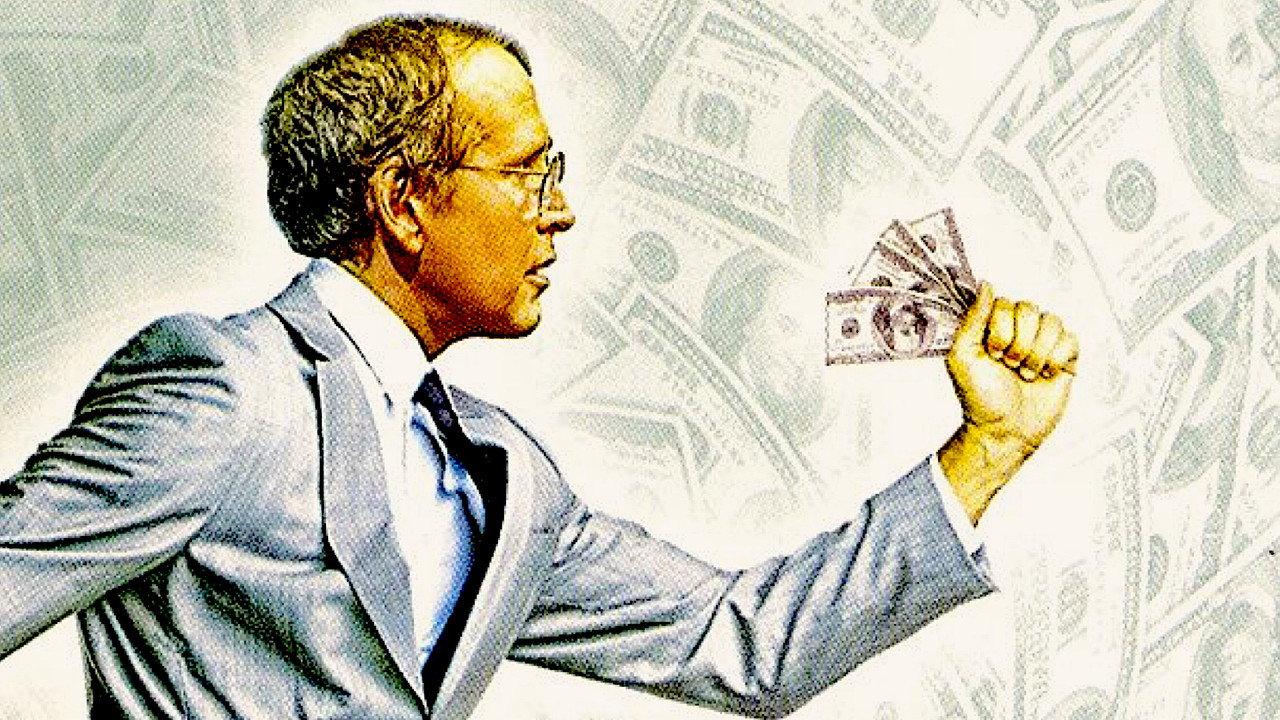 Funny Money backdrop