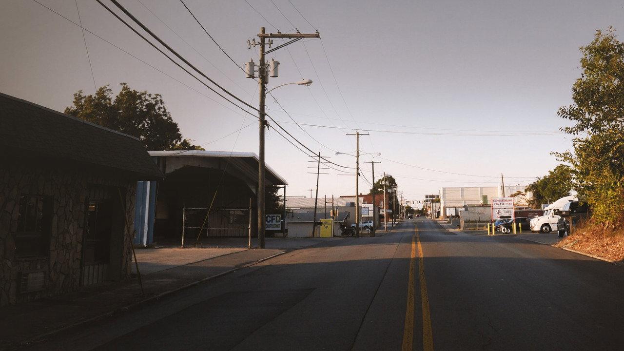 Murder Comes To Town backdrop