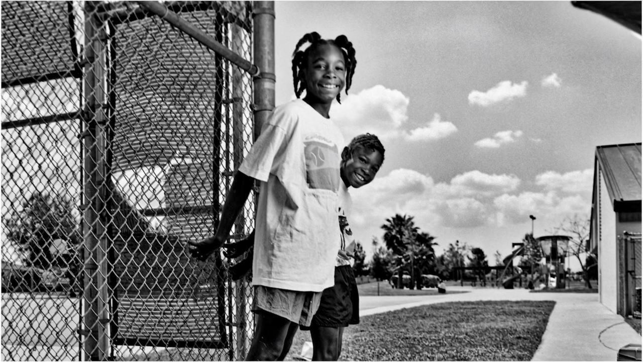 Williams Sisters backdrop