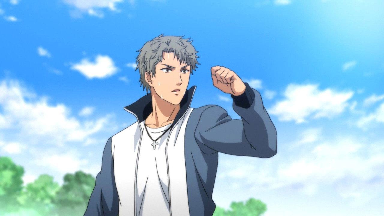 The Prince of Tennis: Best Games!! Inui & Kaido vs Shishido & Otori / Oishi & Kikumaru vs Niou & Yagyu backdrop