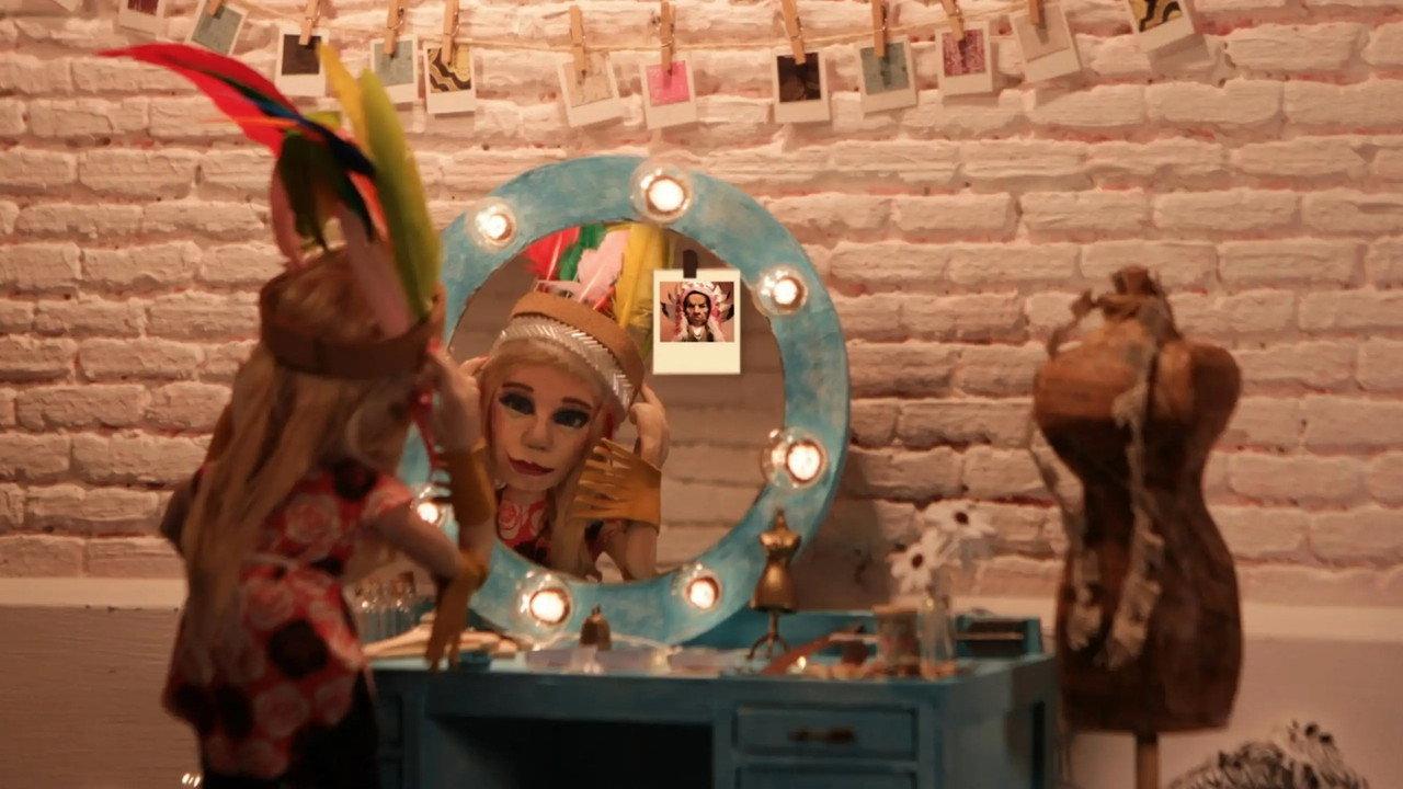 Hipster Headdress backdrop