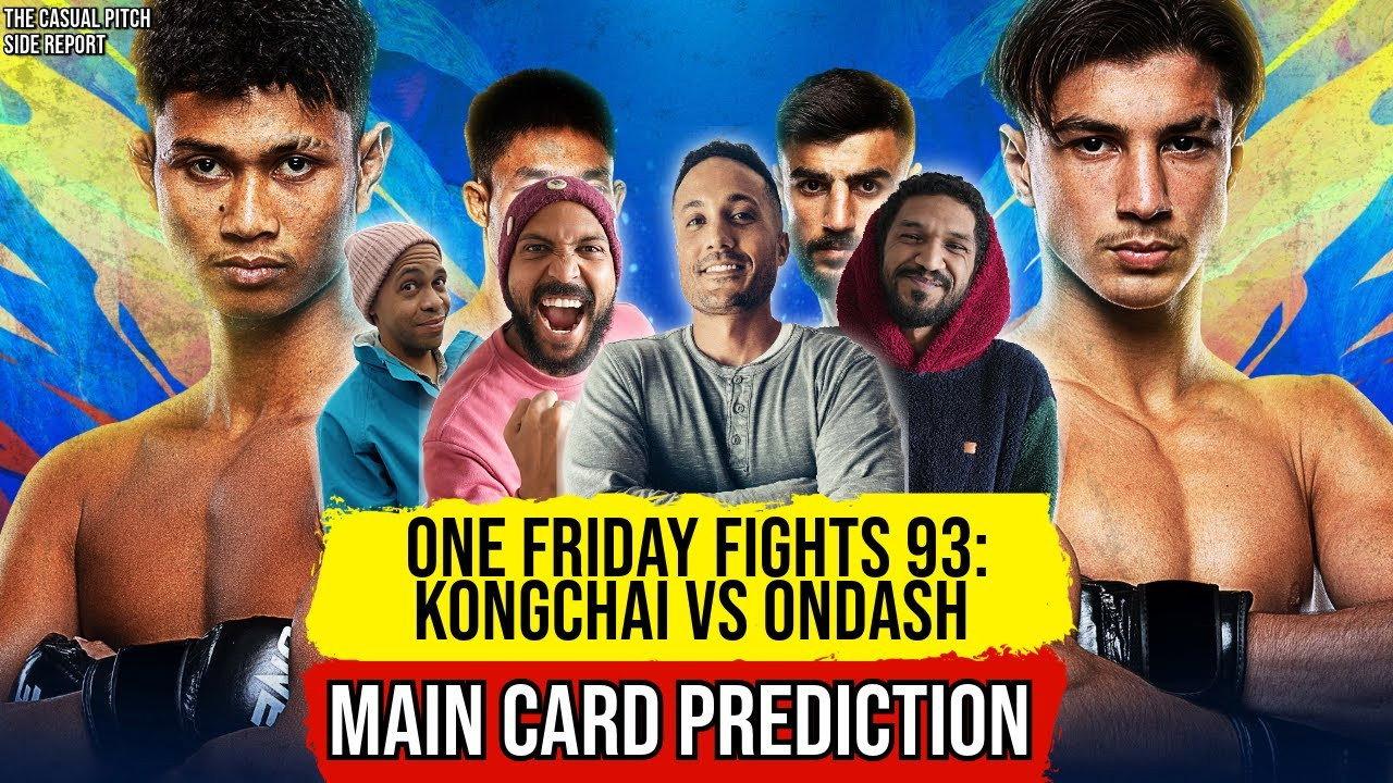 ONE Friday Fights 93: Kongchai vs. Ondash backdrop