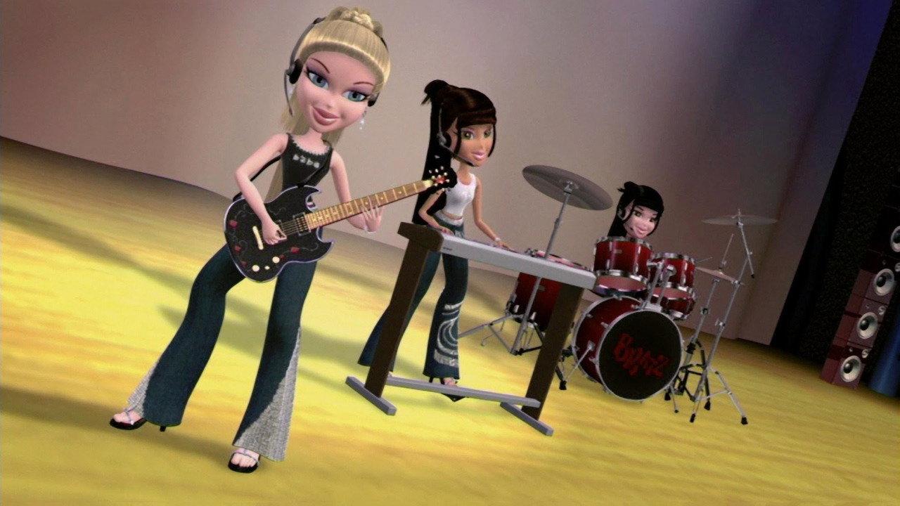 Bratz Girlz Really Rock backdrop