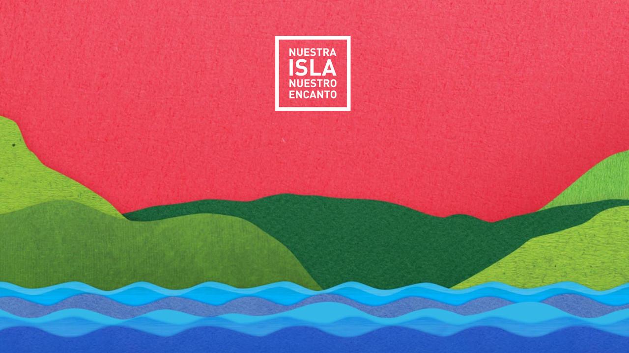 Nuestra Isla Nuestro Encanto backdrop
