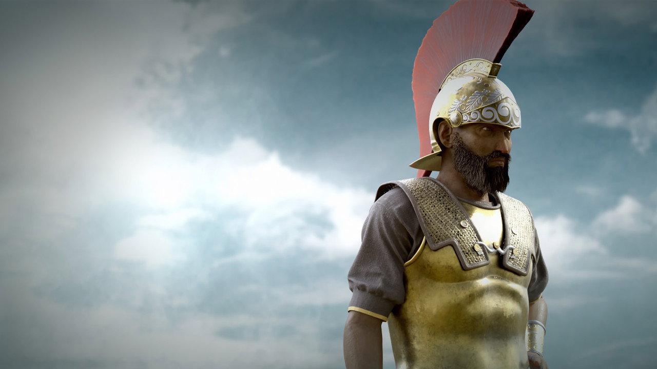 Antiguos guerreros: Colision backdrop