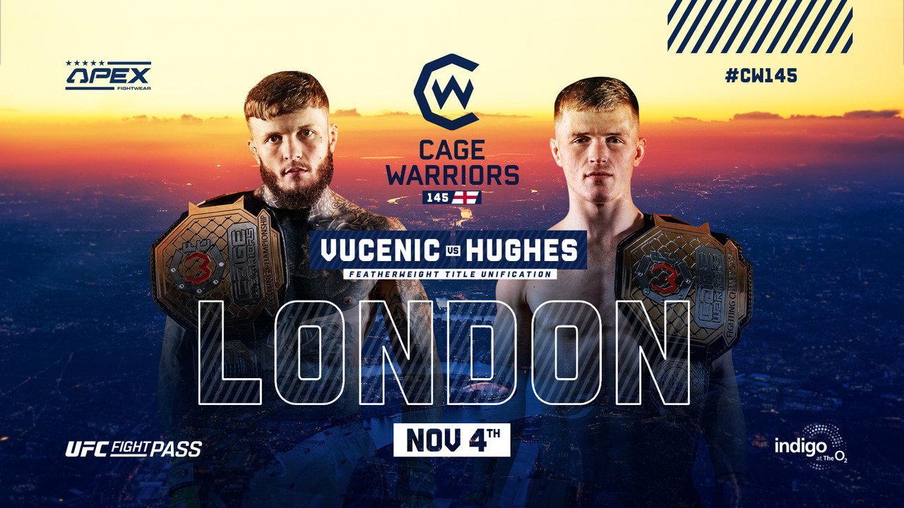 Cage Warriors 145: London backdrop