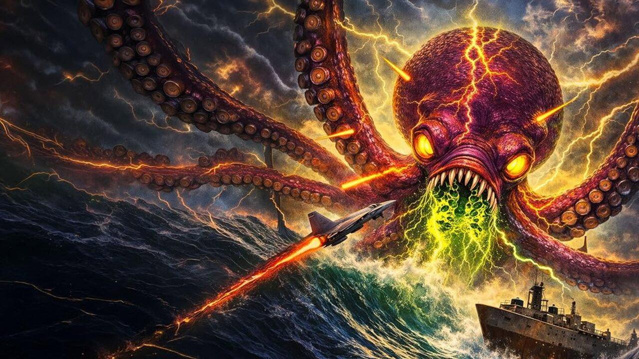 Shocktopus backdrop