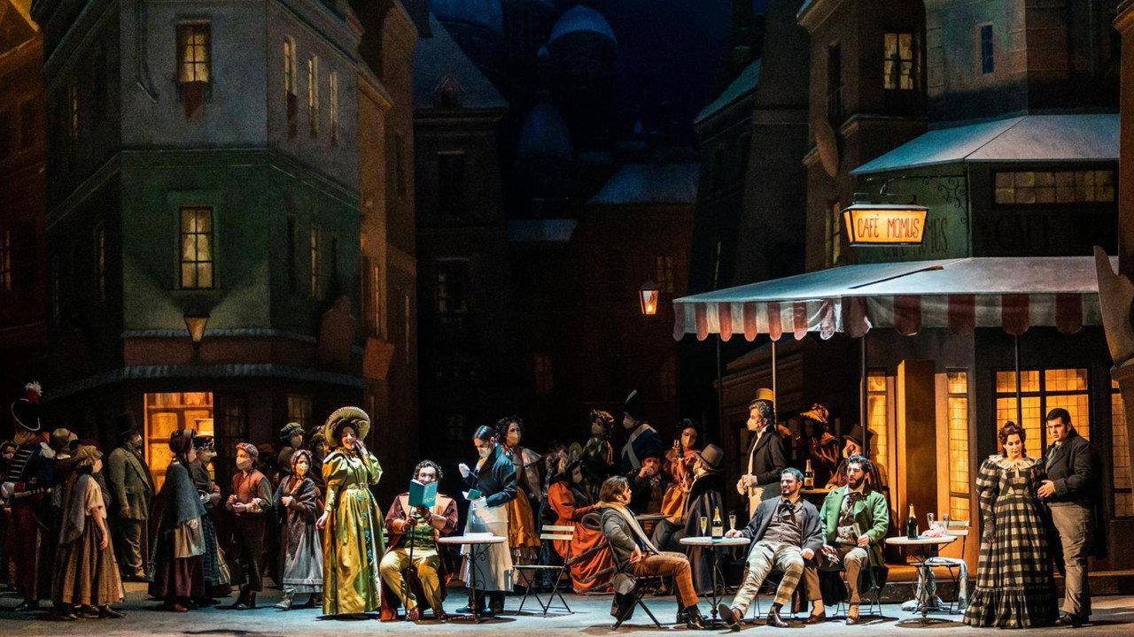La Bohème backdrop
