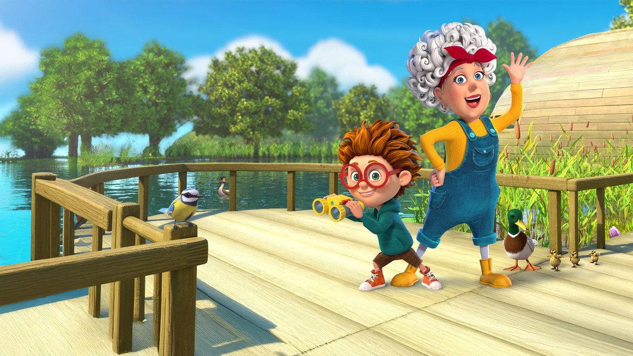 Stan & Gran backdrop