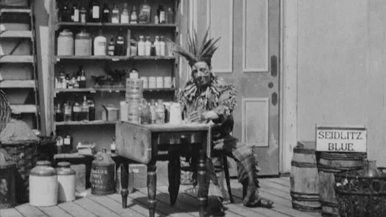 The Indian Chief and the Seidlitz Powder backdrop
