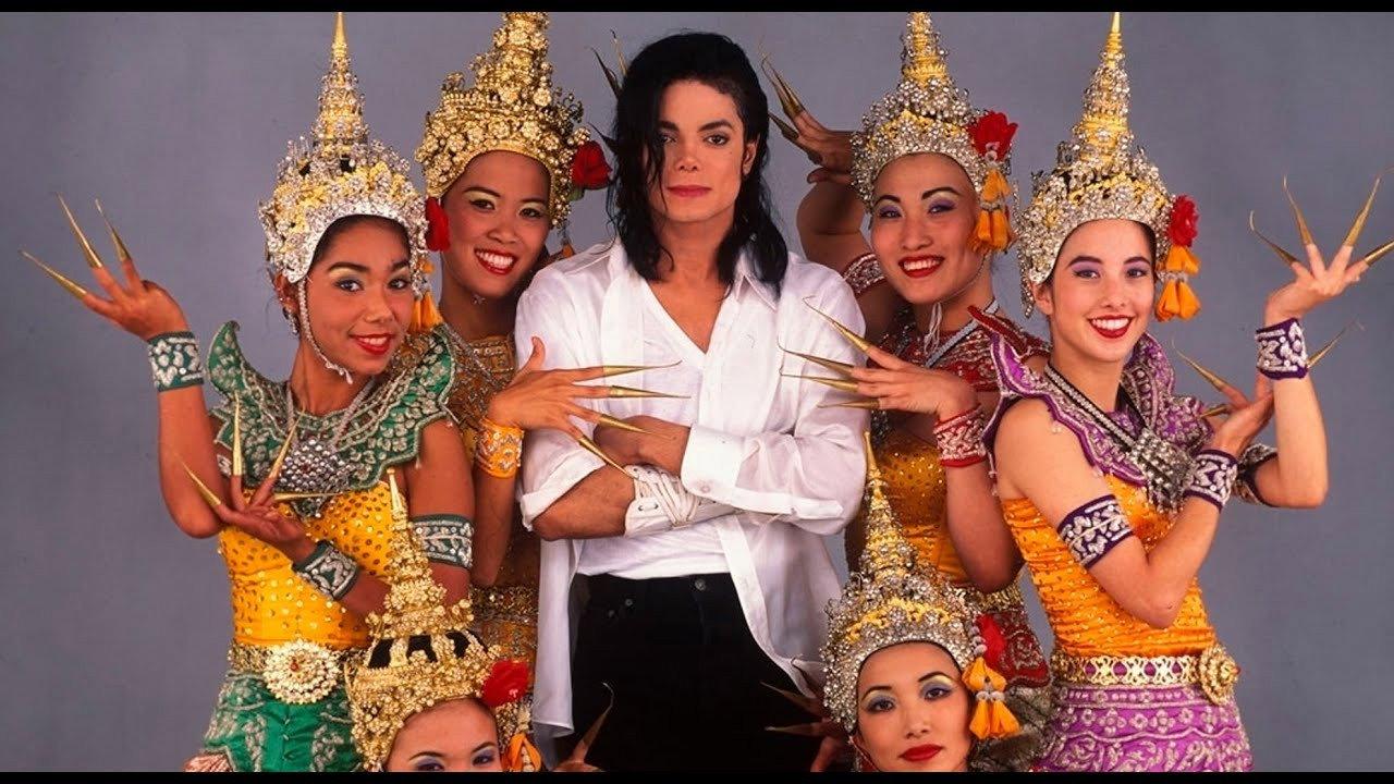 Michael Jackson´s Black or White backdrop