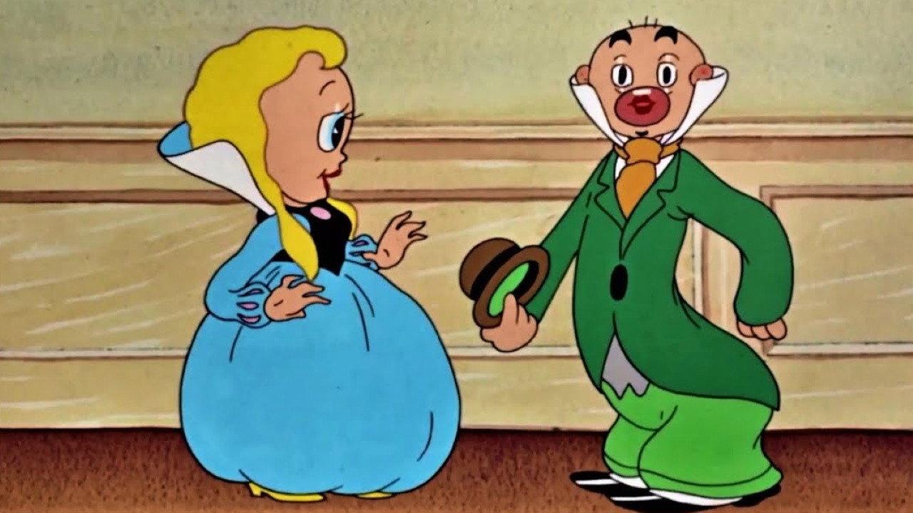 Cinderella Meets Fella backdrop