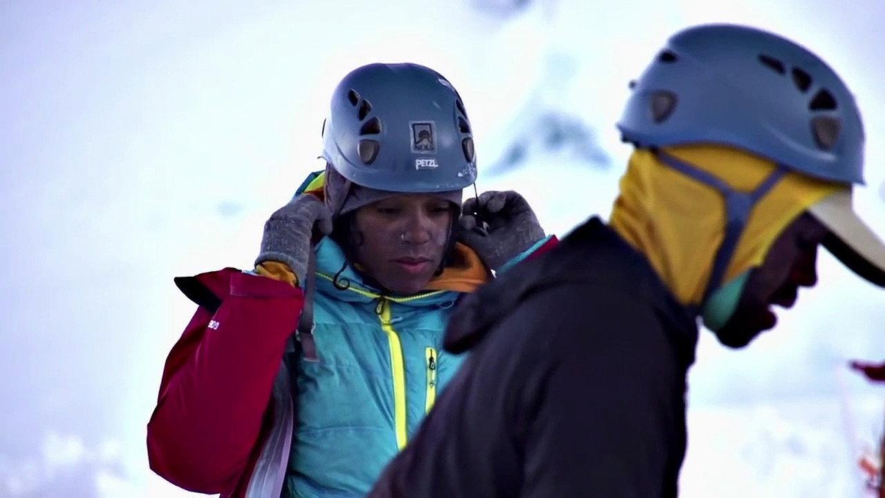 An American Ascent backdrop
