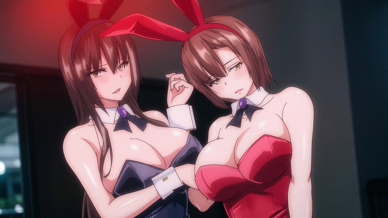 巨乳が2人いないと勃起しない夫のために友達を連れてきた妻 backdrop