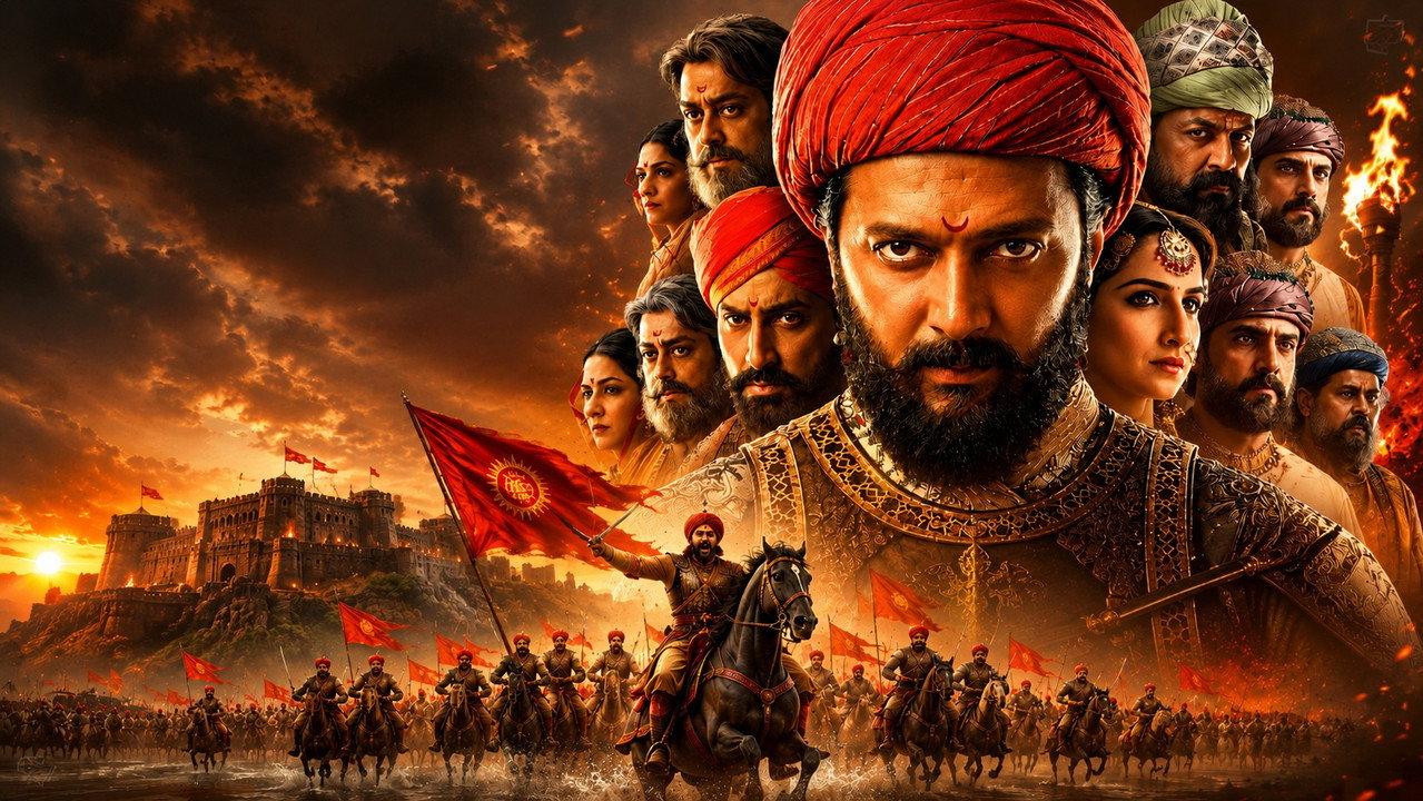 Raja Shivaji backdrop
