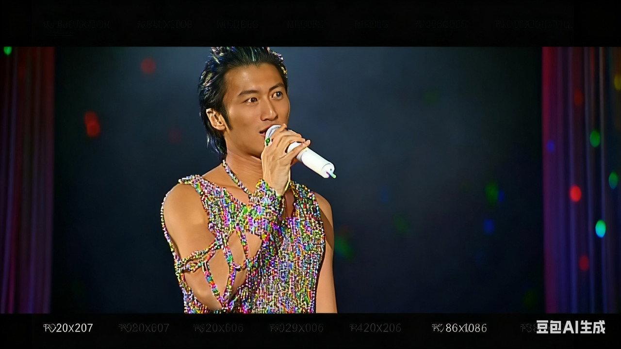 谢霆锋2003Reborn演唱会 北京站 backdrop