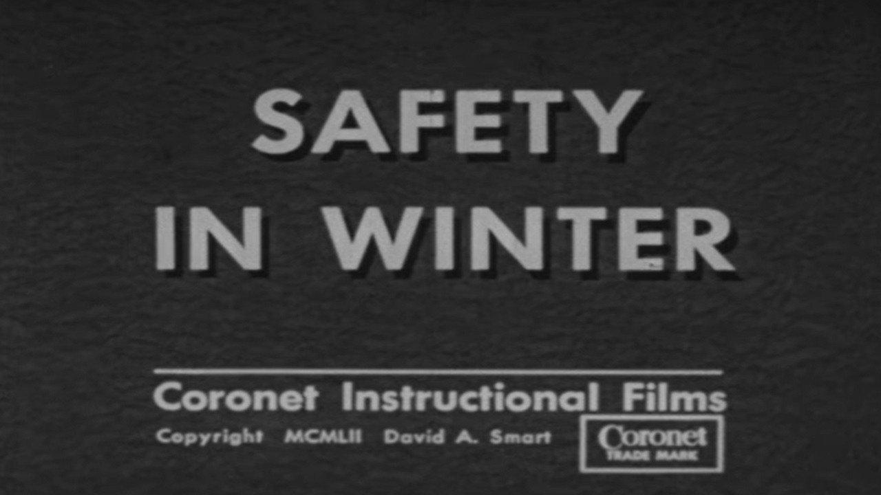Safety In Winter backdrop