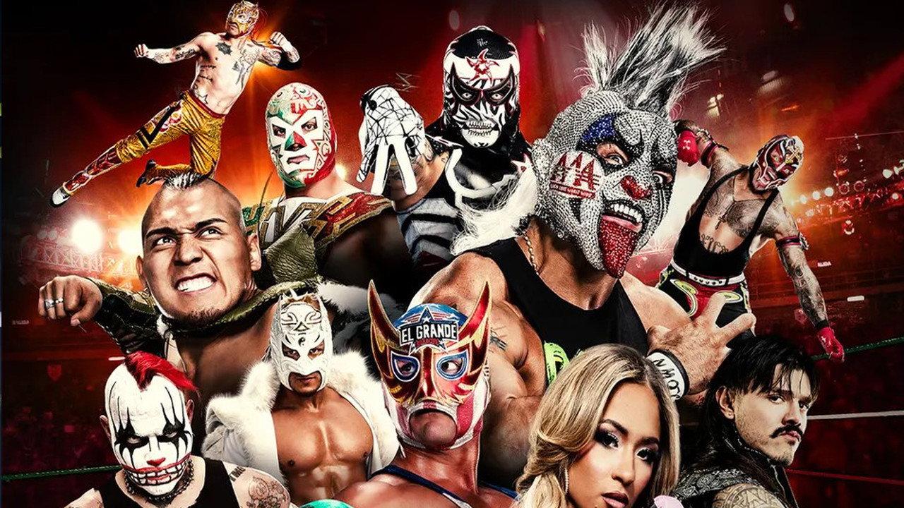 WWE Lucha Libre AAA backdrop