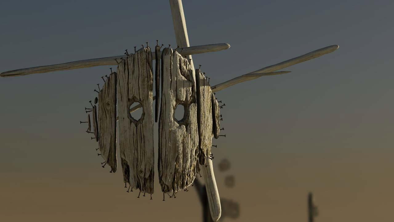 Masks backdrop