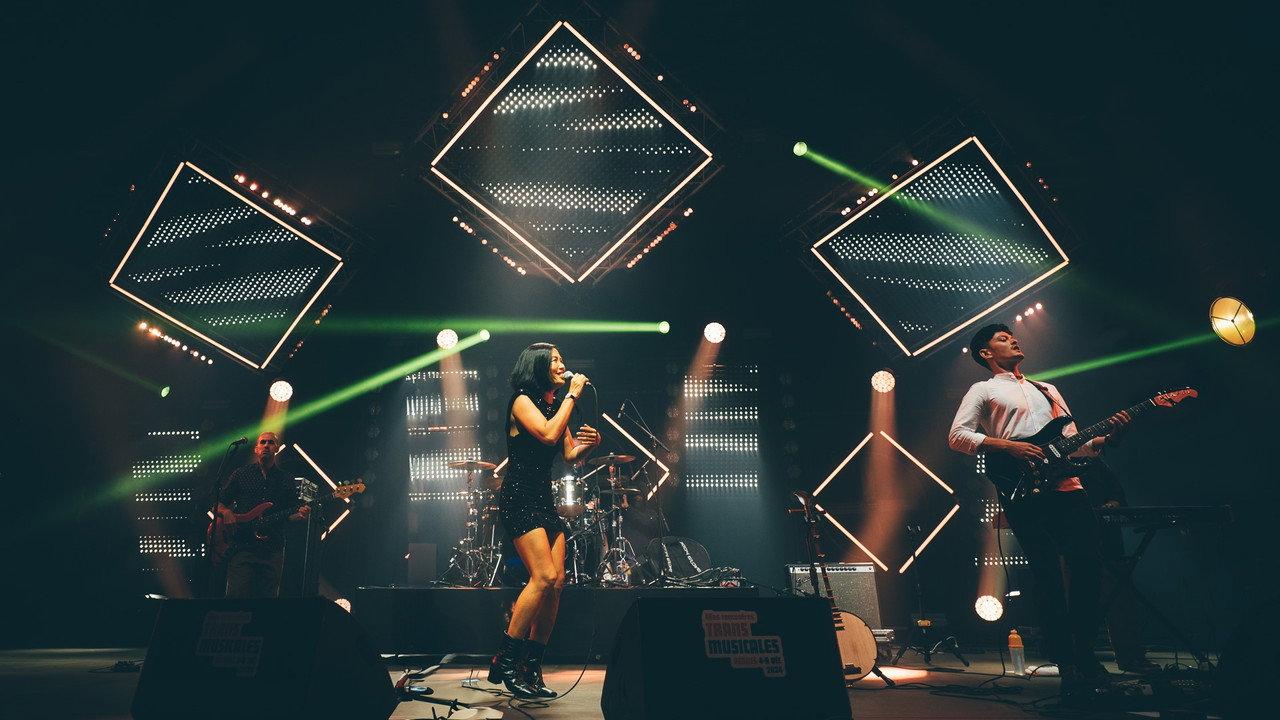 Saigon Soul Revival en concert aux Trans Musicales de Rennes 2024 backdrop