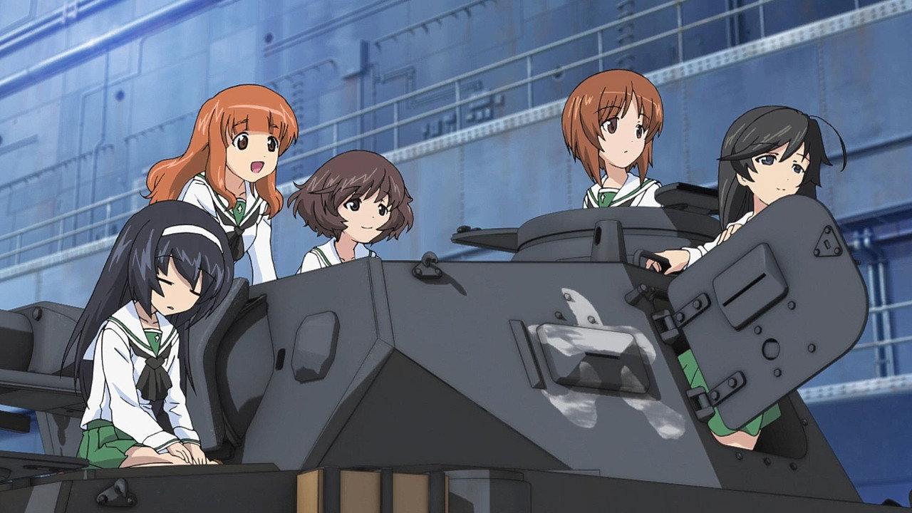 Girls und Panzer Compilation Movie backdrop