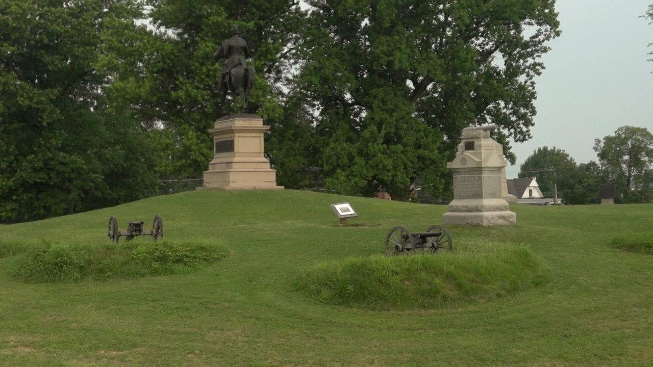 The Gettysburg Story backdrop