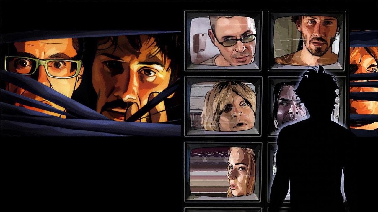 A Scanner Darkly backdrop