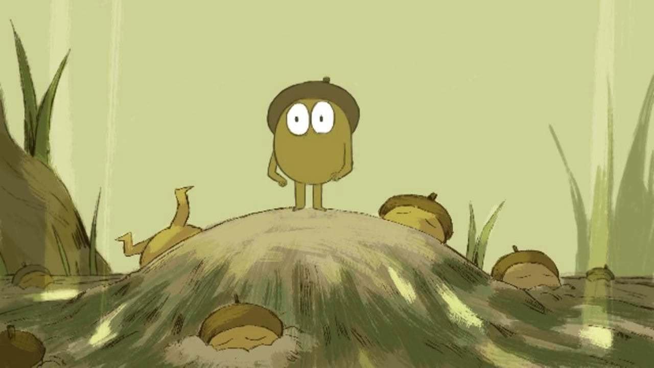Acorn backdrop