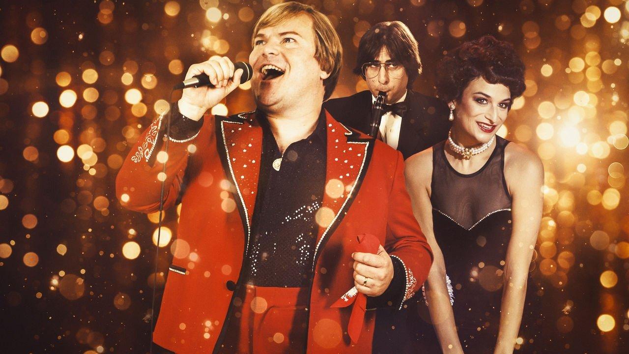 The Polka King backdrop