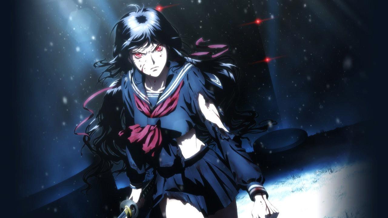Blood-C: The Last Dark backdrop