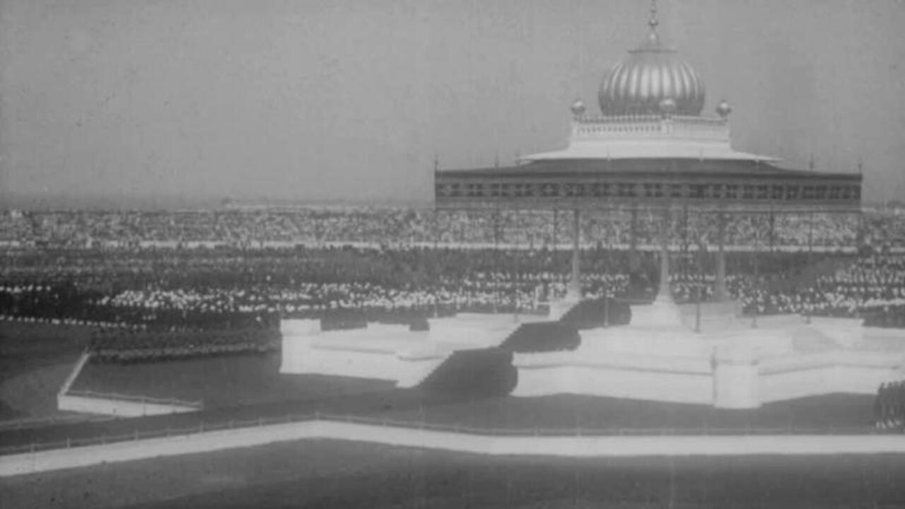 Delhi Durbar and Coronation backdrop
